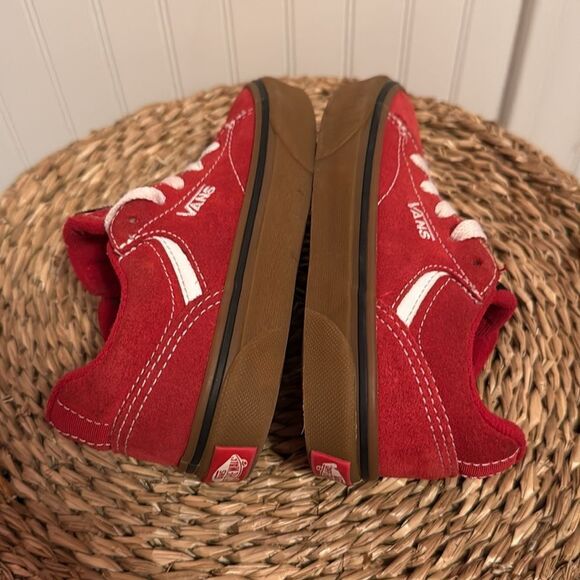 Vans Seldon Kids Red Sneakers - 12 - Great Condition - Picture 6 of 8